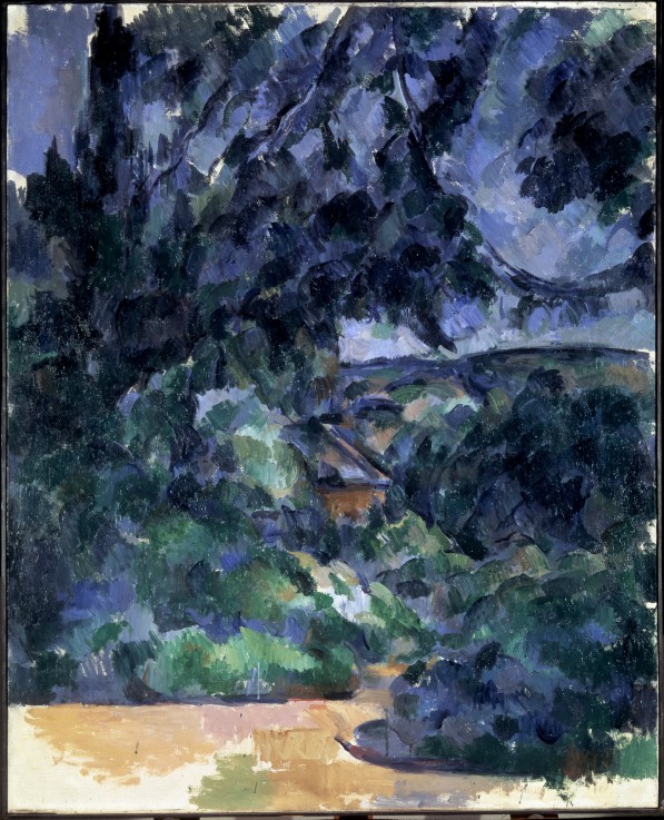 Blaue Landschaft von Paul Cézanne