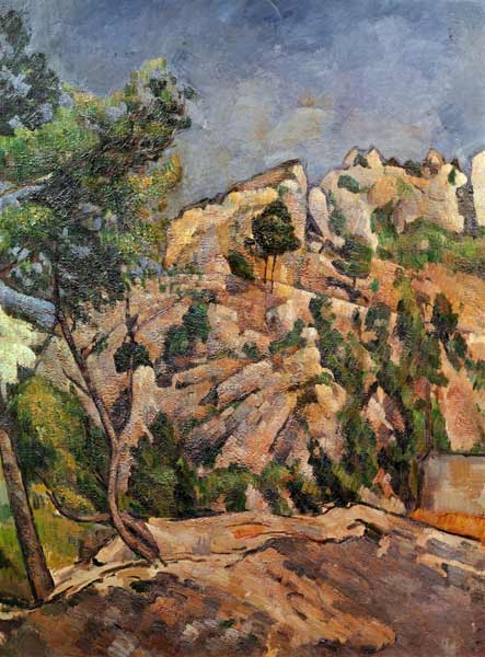 In der Tiefe der Schlucht von Paul Cézanne