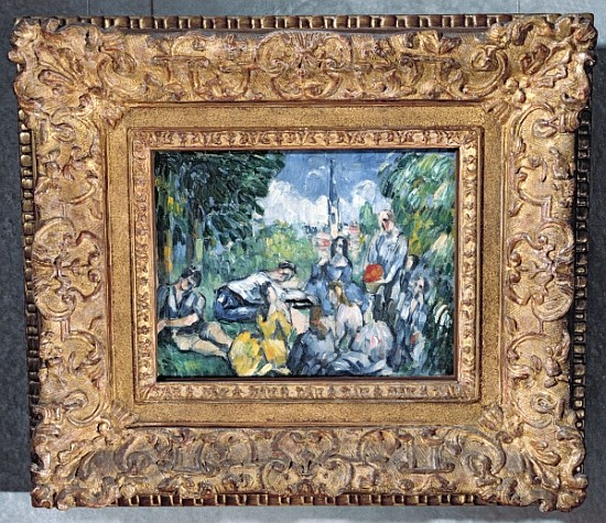 Dejeuner sur l''herbe, 1876-77 von Paul Cézanne