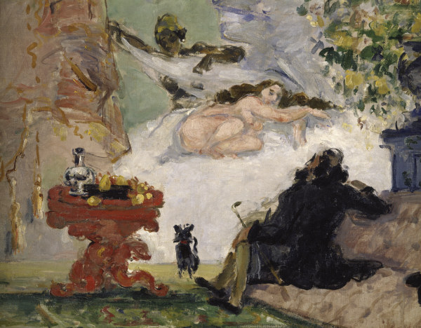 Eine moderne Olympia von Paul Cézanne