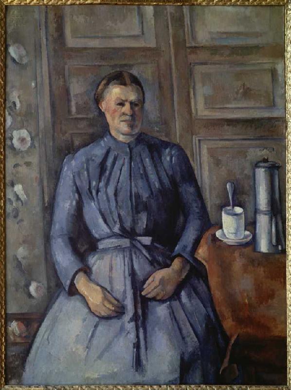 Femme a la Cafetiere von Paul Cézanne