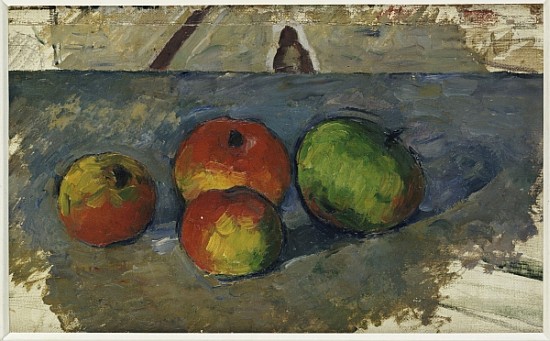 Four Apples, c.1879-82 von Paul Cézanne