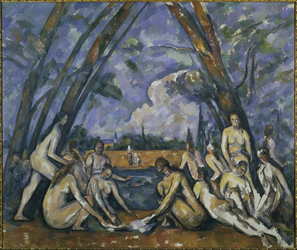 Große Badende von Paul Cézanne