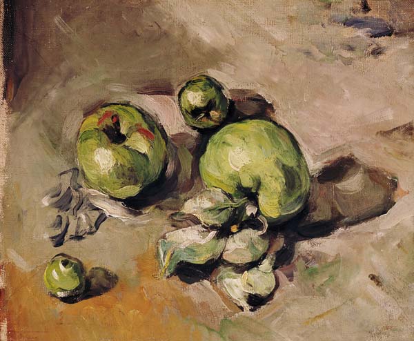 P.Cezanne, Gruene Aepfel von Paul Cézanne