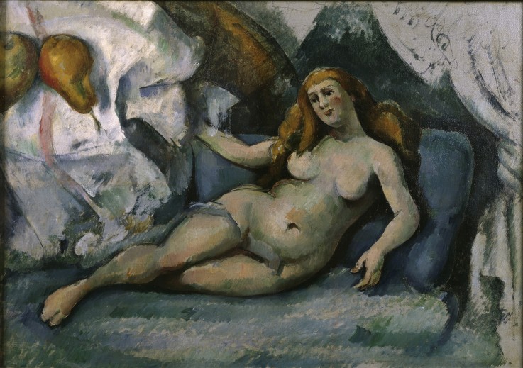 Liegender Akt (Femme Nue) von Paul Cézanne