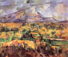 Der Mont Sainte-Victoire von Paul Cézanne