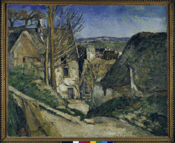 P.Cezanne, Haus des Gehaengten von Paul Cézanne