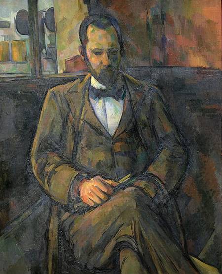 Portrait of Ambroise Vollard von Paul Cézanne