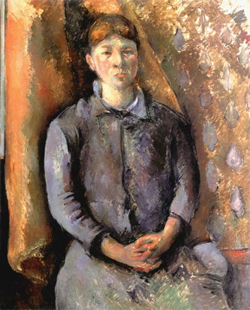 Portrait Madame Cézanne IV. von Paul Cézanne