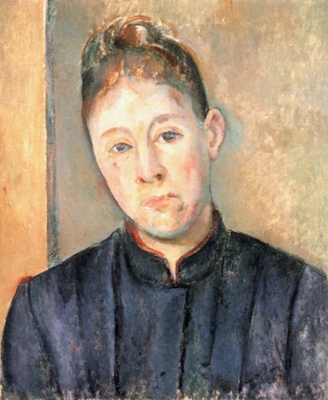 Portrait Madame Cézanne lll. von Paul Cézanne