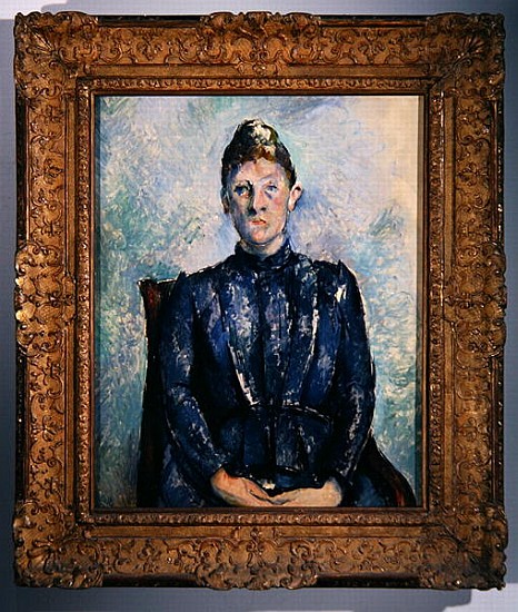 Portrait of Madame Cezanne, c.1890 von Paul Cézanne