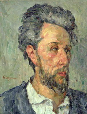 Portrait of Victor Chocquet, 1876-77 (oil on canvas) von Paul Cézanne