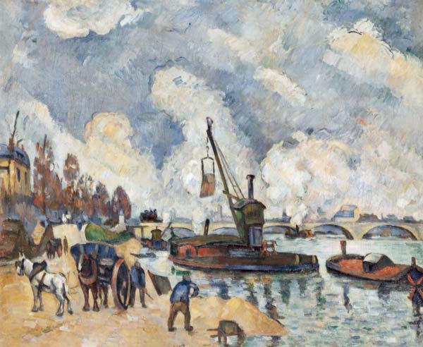 Quai de Bercy, Paris von Paul Cézanne