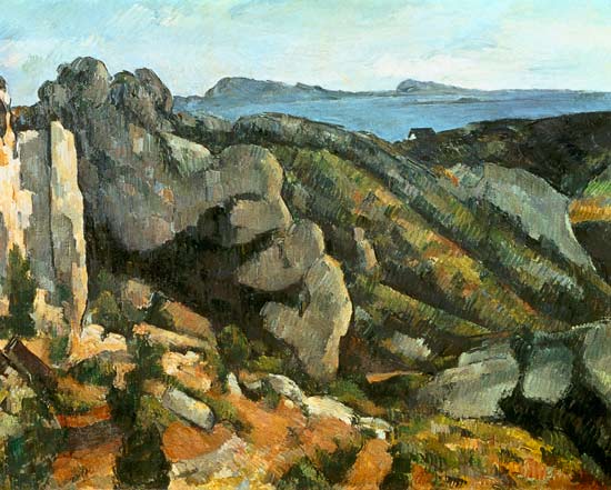 Rocks at L'Estaque von Paul Cézanne