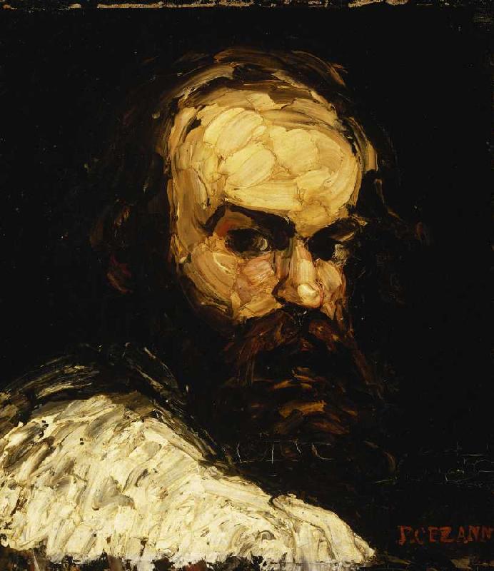 Selbstportrait des Künstlers von Paul Cézanne