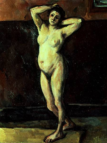 Standing Nude Woman von Paul Cézanne