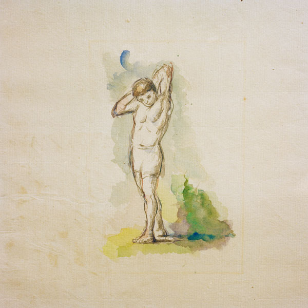 Stehender Badender von Paul Cézanne