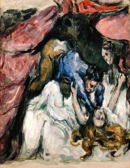 The Strangled Woman von Paul Cézanne