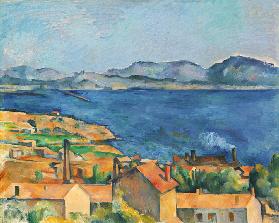 Die Bucht von Marseille, von L'Estaque aus gesehen