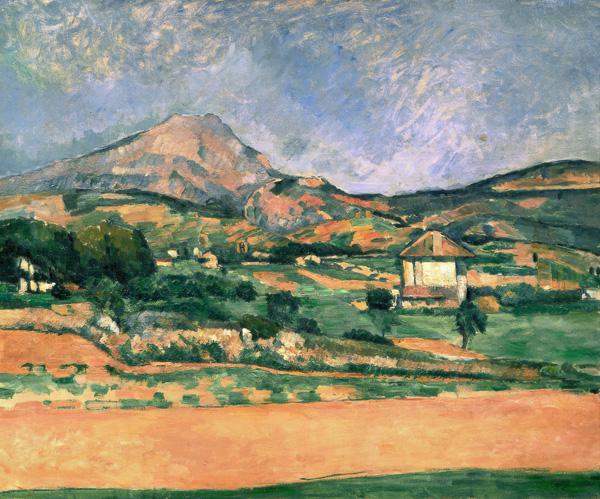 Blick zum Mont Saint-Victoire 1882/85