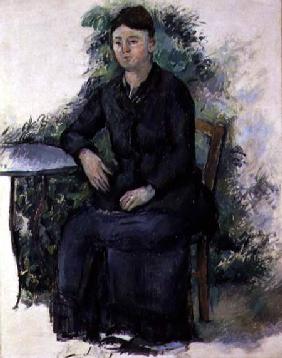 Madame Cezanne in the Garden 1880-82