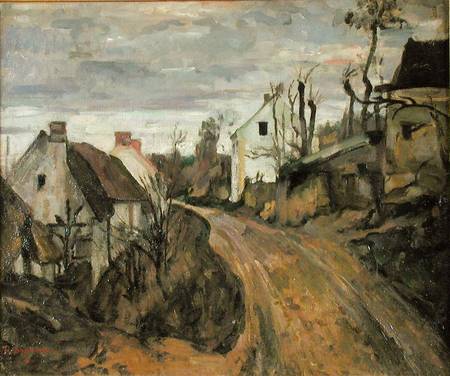 The Village Road, Auvers von Paul Cézanne