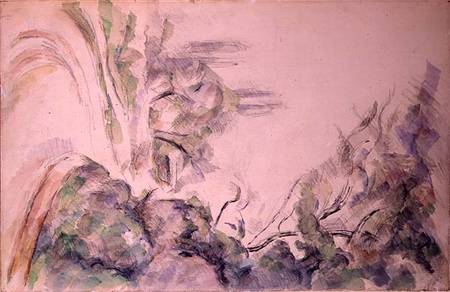 The Winding Road von Paul Cézanne