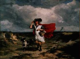 Crossing the Heath, Windy Day 1836