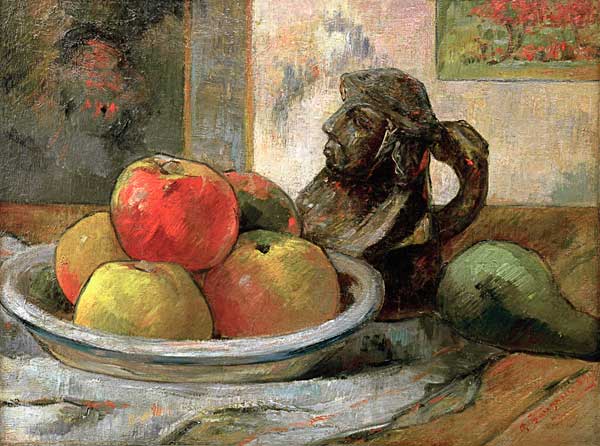 Stilleben mit Äpfeln,  Birne von Paul Gauguin