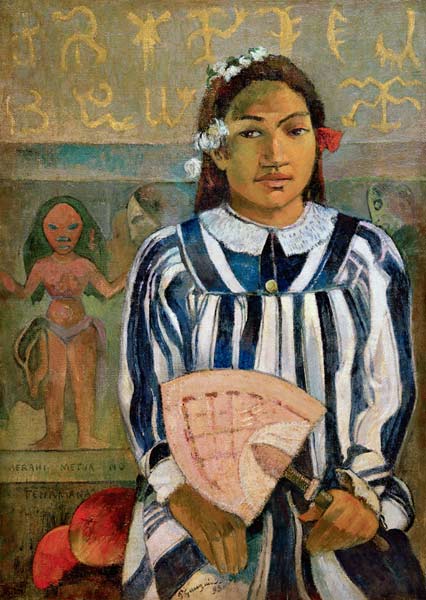 Marahi metua no Tehamana von Paul Gauguin