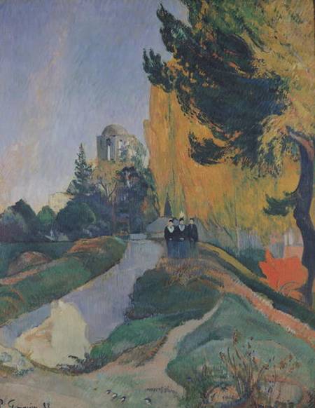 The Alyscamps, Arles von Paul Gauguin
