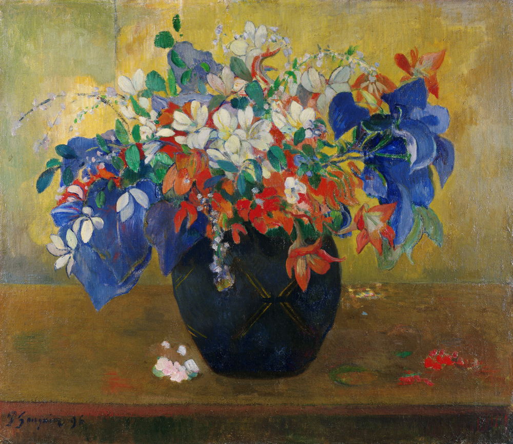 Blumen in einer Vase von Paul Gauguin