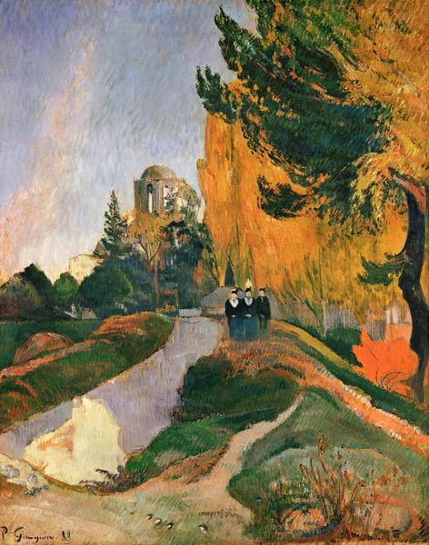 Les Alyscamps von Paul Gauguin