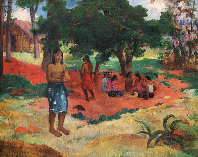 Parau parau von Paul Gauguin