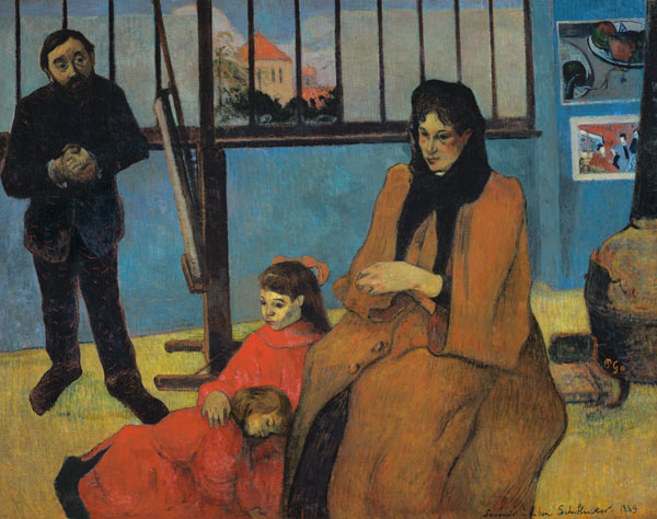 Die Familie Schuffenecker von Paul Gauguin