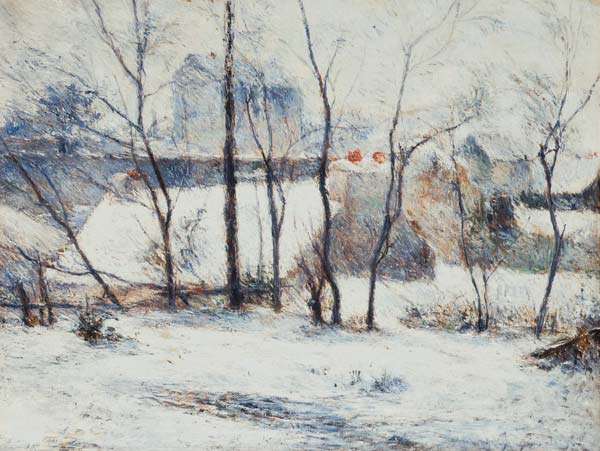 Winter Landscape von Paul Gauguin