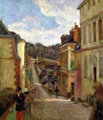 A Suburban Street, 1884 von Paul Gauguin