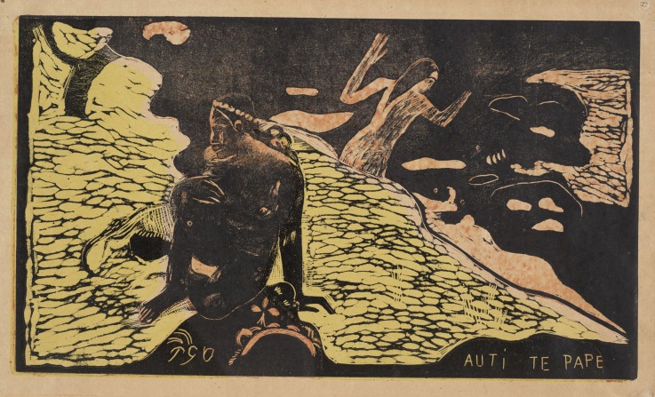 Auti Te Pape (Frauen am Fluss) Aus der Folge "Noa Noa" von Paul Gauguin