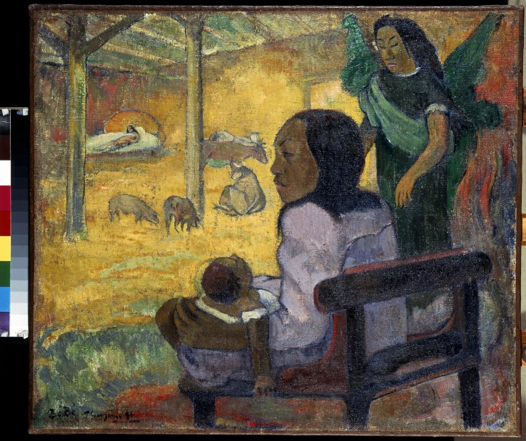 Bé Bé (Weihnachten) von Paul Gauguin