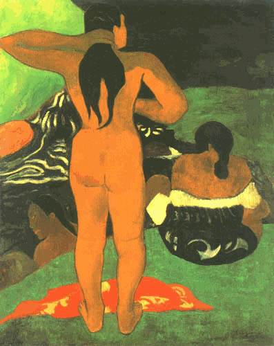 Badende Tahitierinnen von Paul Gauguin