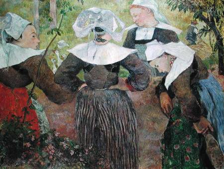 Four Breton Women von Paul Gauguin