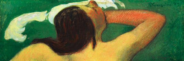 Frau in den Wellen von Paul Gauguin