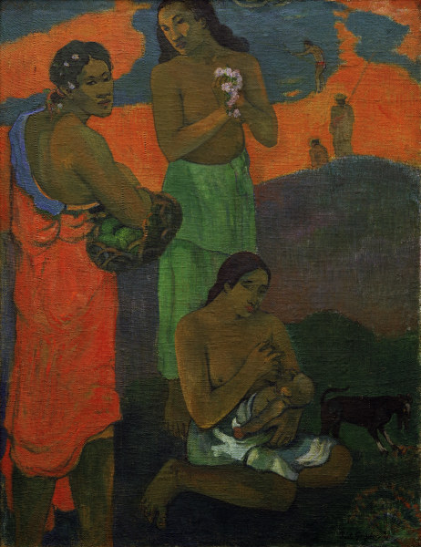 Frauen am Meeresufer von Paul Gauguin
