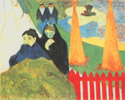 Im Garten des Krankenhauses von Arles von Paul Gauguin