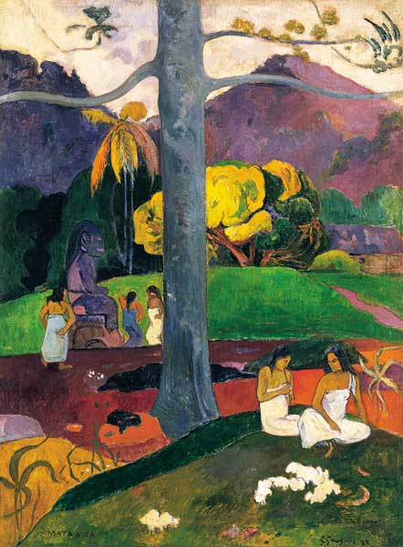 Mata mua von Paul Gauguin