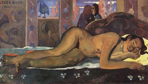 O Taiti (Nevermore) von Paul Gauguin