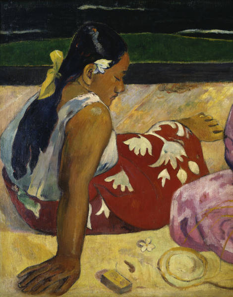 Paul Gauguin, Frauen auf Tahiti / 1891 von Paul Gauguin