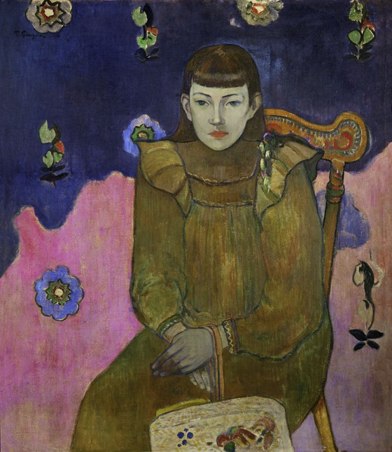 Porträt von Vaiite (Jeanne) Goupil von Paul Gauguin