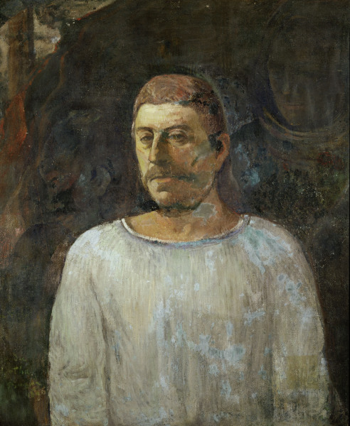 Selbstbildnis 1896 von Paul Gauguin