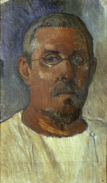 Selbstbildnis 1903 von Paul Gauguin
